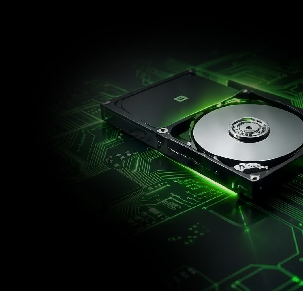 Hard drive being securely wiped